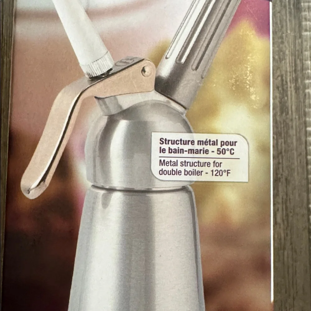 NIB‎ Mastrad Metal Mousse Whipper